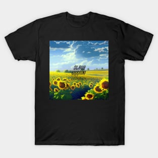 Glory to Ukraine (Slava Ukraini) Series T-Shirt